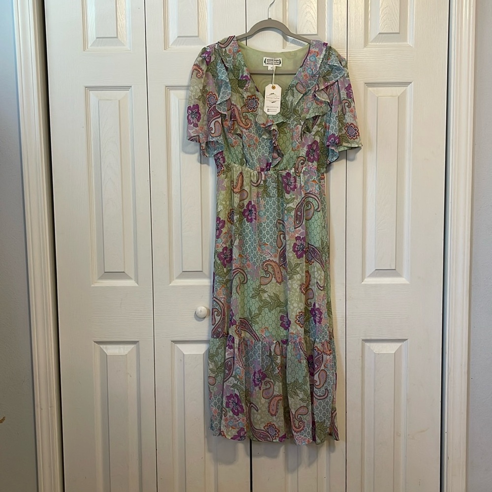 Sweet mint mix dress